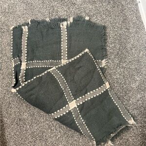 Lulu's Pink and Gray Scarf Wrap